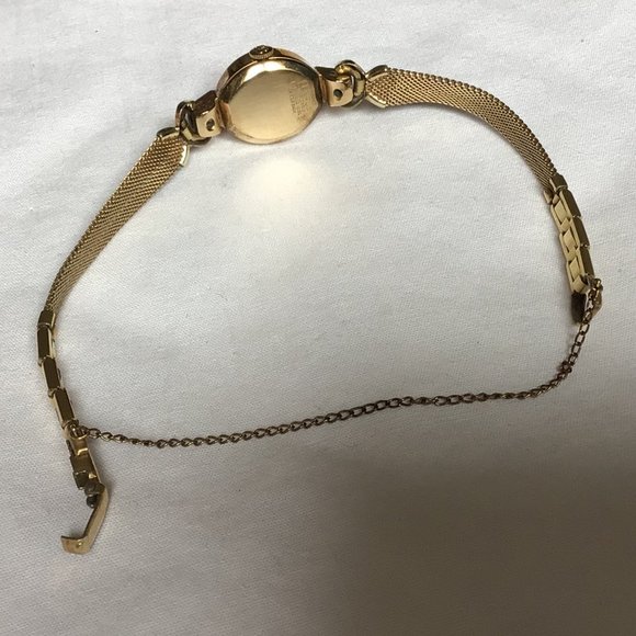 Benrus - Vintage elegant ladies gold watch with box - Picture 5 of 11